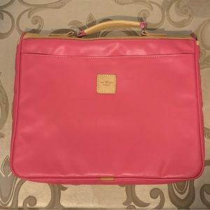 Designer Jon Hart Monogrammed Laptop/Documents Bag